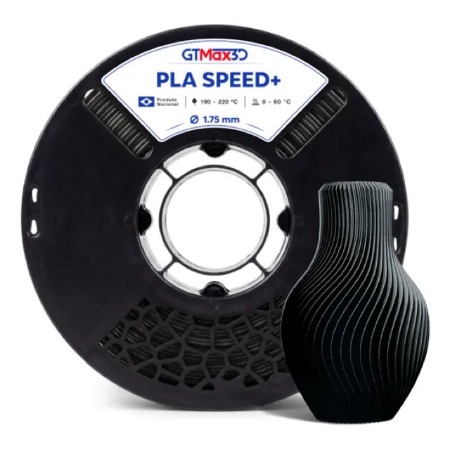 PLA Plus Speed · várias cores da GTMax3D