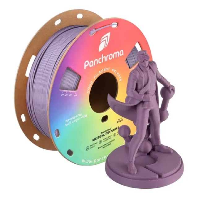 PLA Matte roxo suave · 1 kg da Polymaker