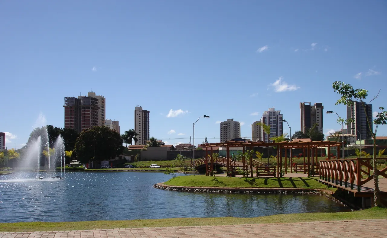 Vista urbana de Anápolis, GO