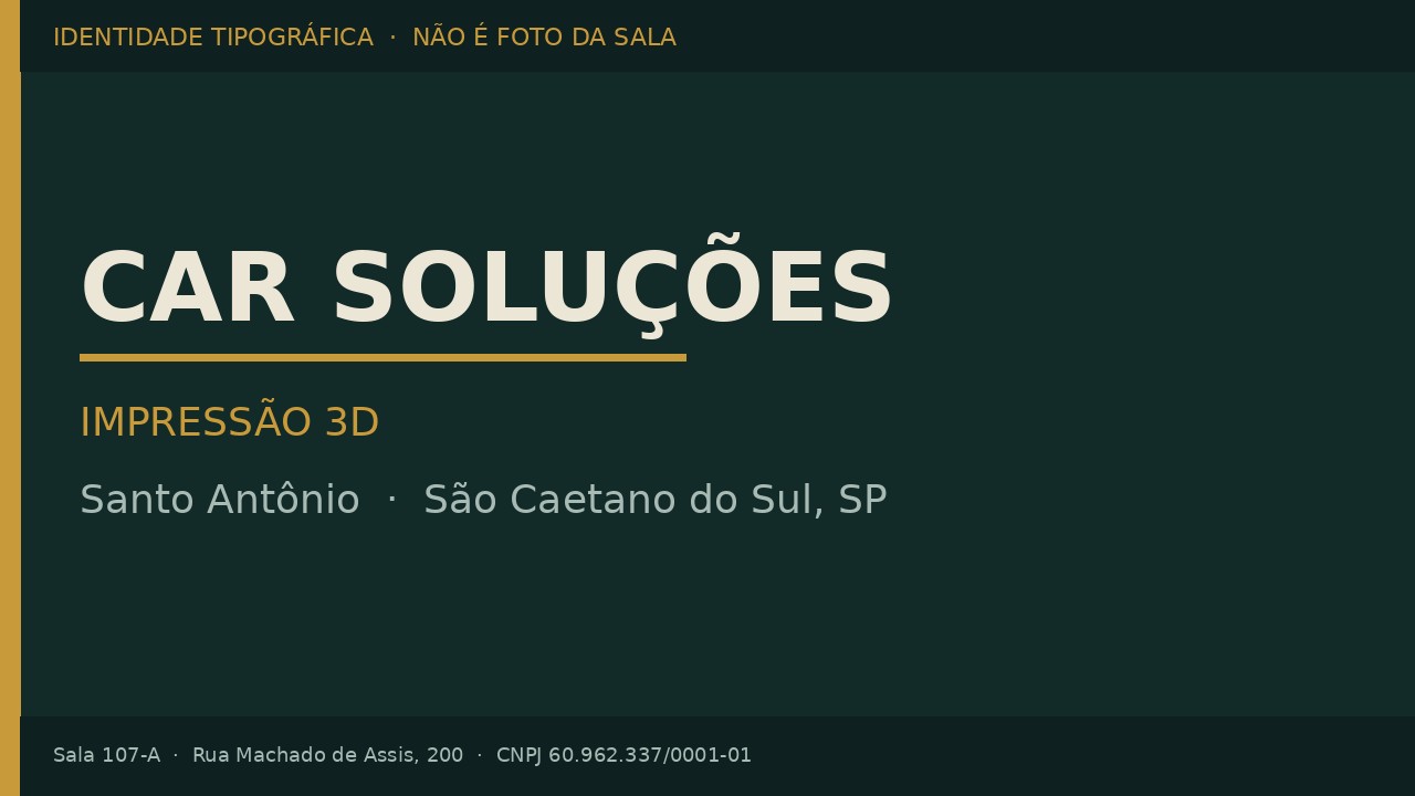Imagem pública relacionada a Car Soluções de Impressão 3D, empresa de impressão 3D em São Caetano do Sul