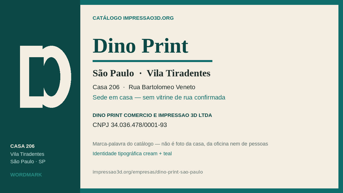 Dino Print, São Paulo