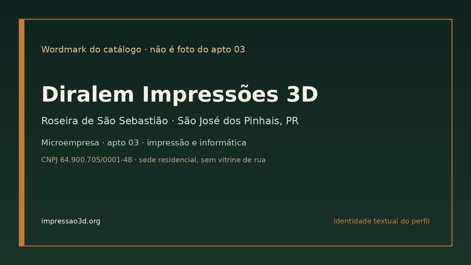 Imagem pública relacionada a Diralem Impressões 3D, empresa de impressão 3D em São José dos Pinhais