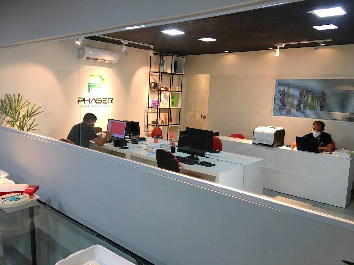 Imagem pública relacionada a Phaser Studio 3D Print, empresa de impressão 3D em Campina Grande