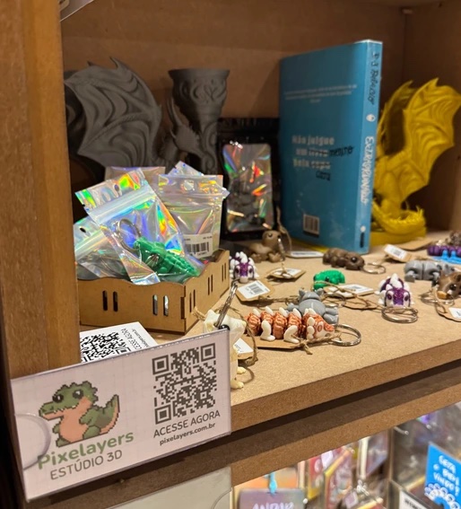 Imagem pública relacionada a Pixelayers, empresa de impressão 3D em Belo Horizonte