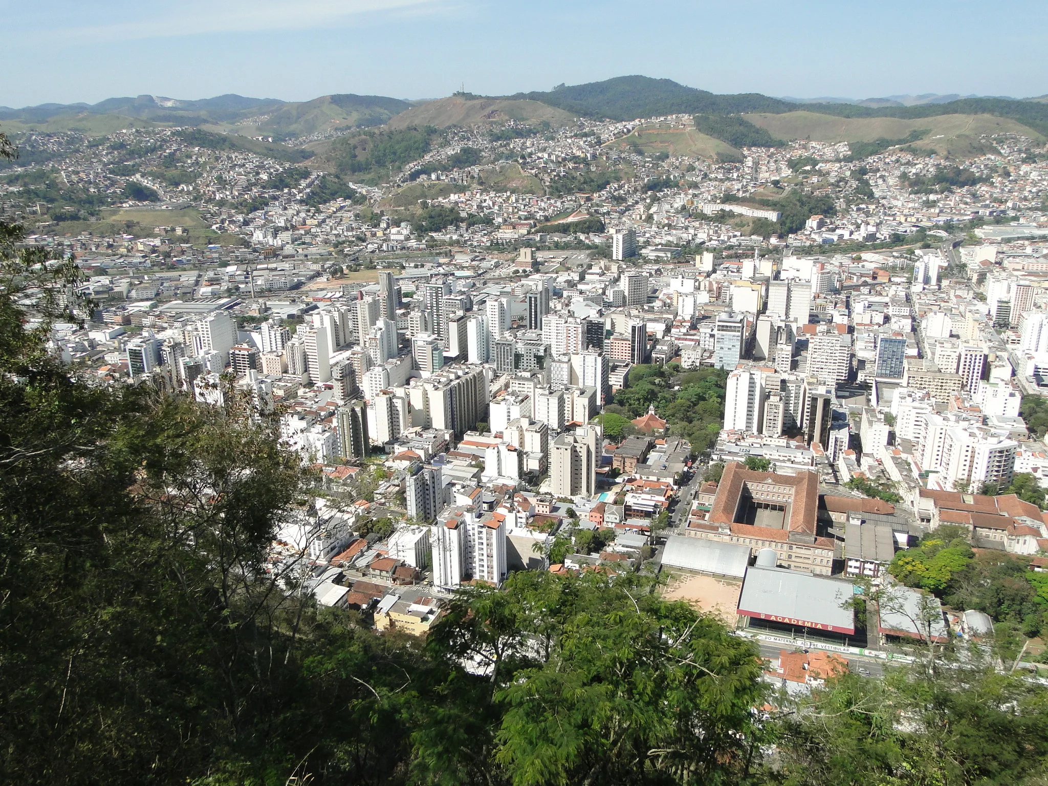 Vista urbana de Juiz de Fora, MG