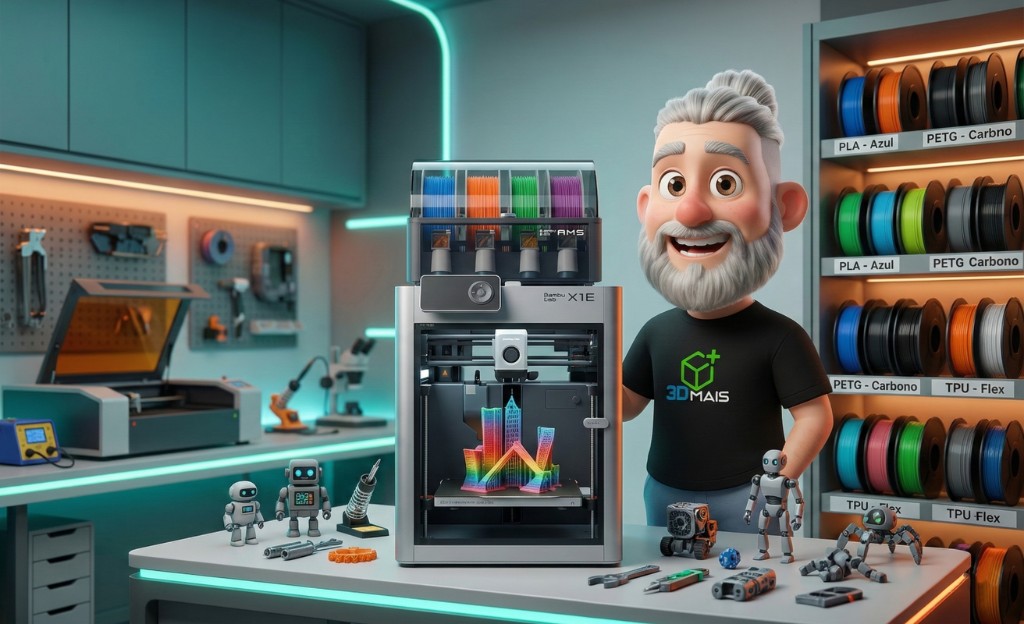 Imagem pública relacionada a 3D Mais, empresa de impressão 3D em Londrina