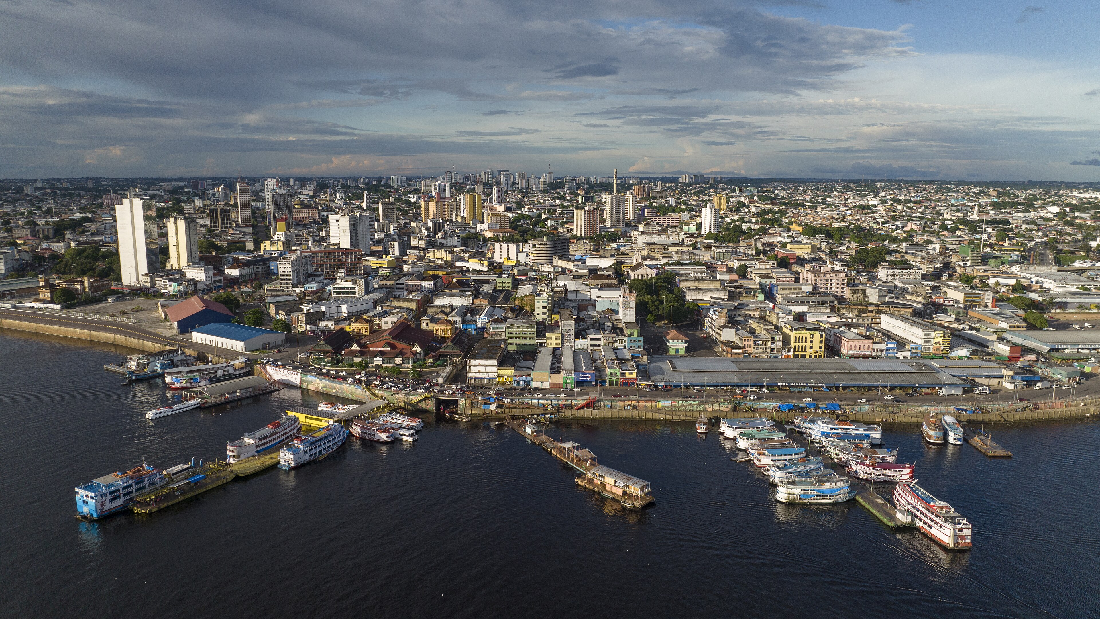 Vista urbana de Manaus, AM