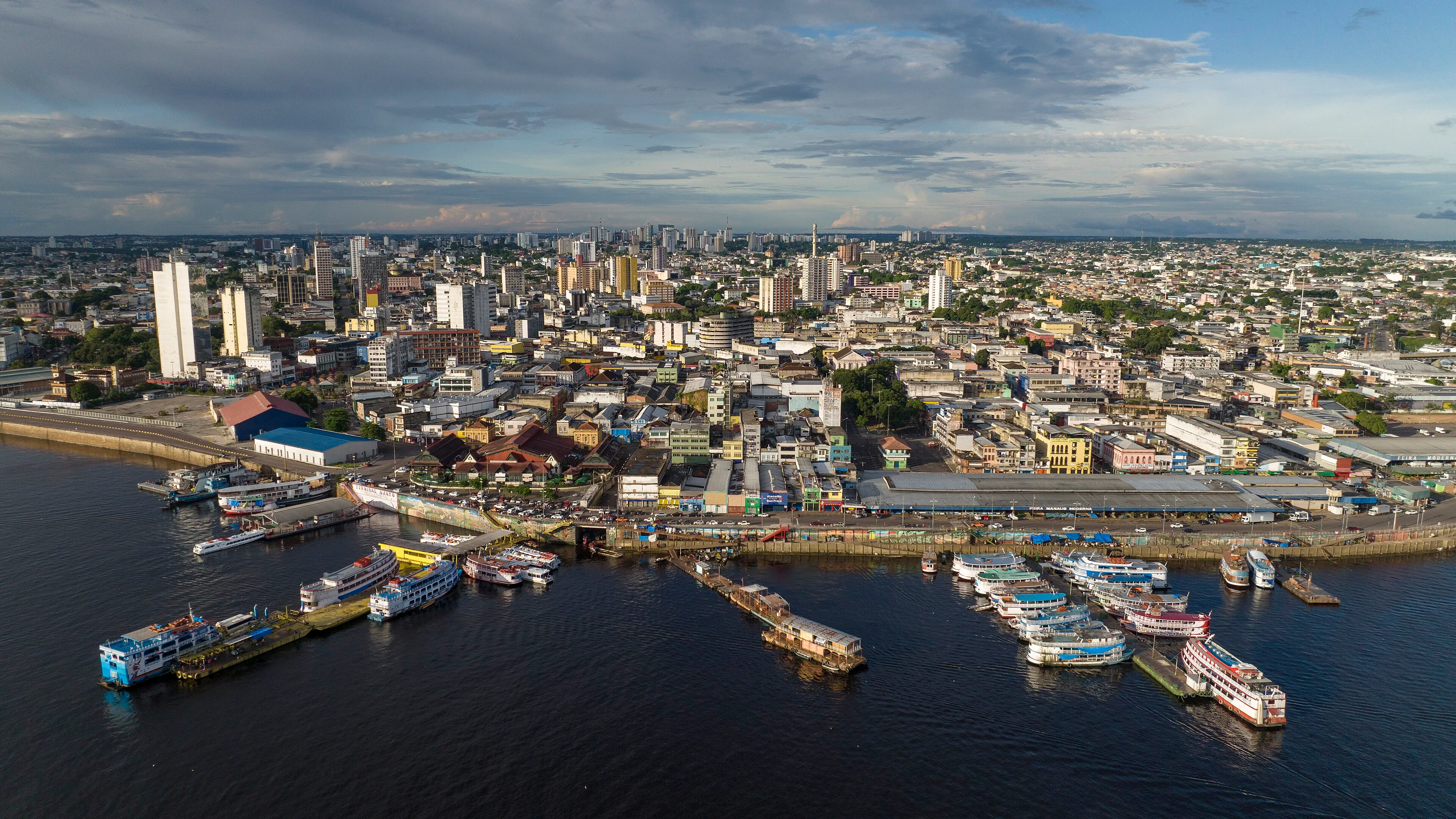 Vista urbana de Manaus, AM