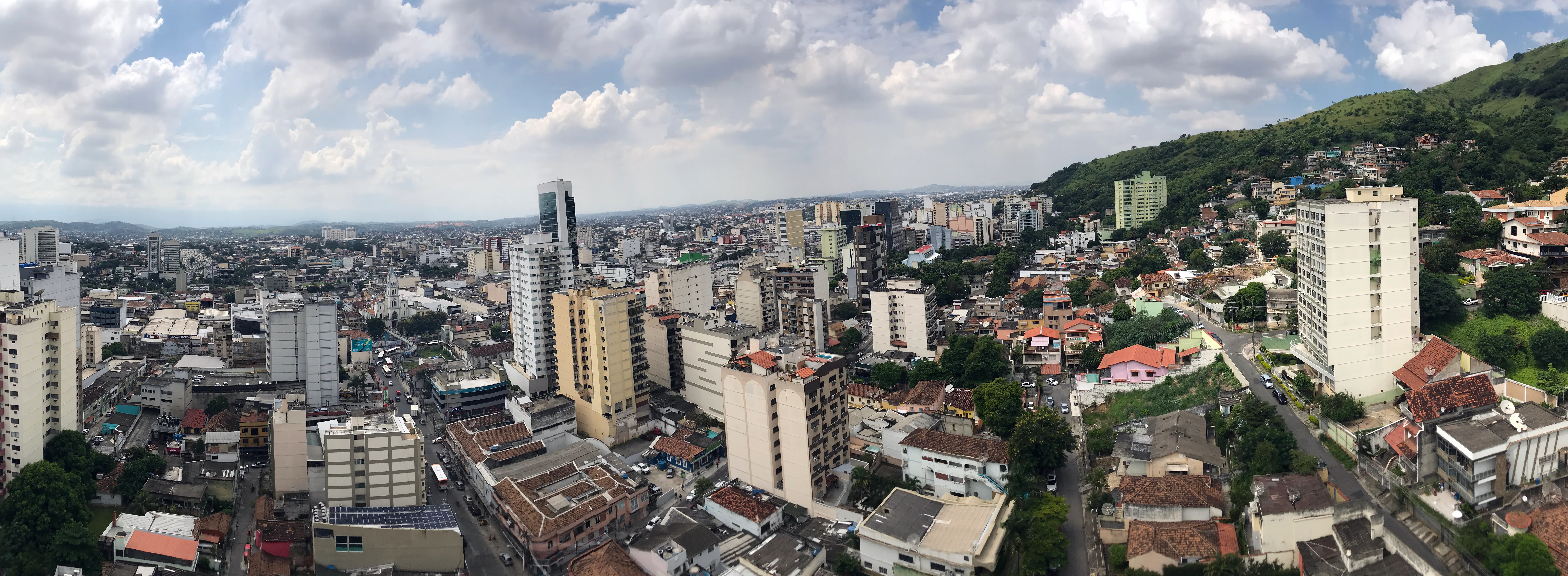 Vista urbana de Nova Iguaçu, RJ