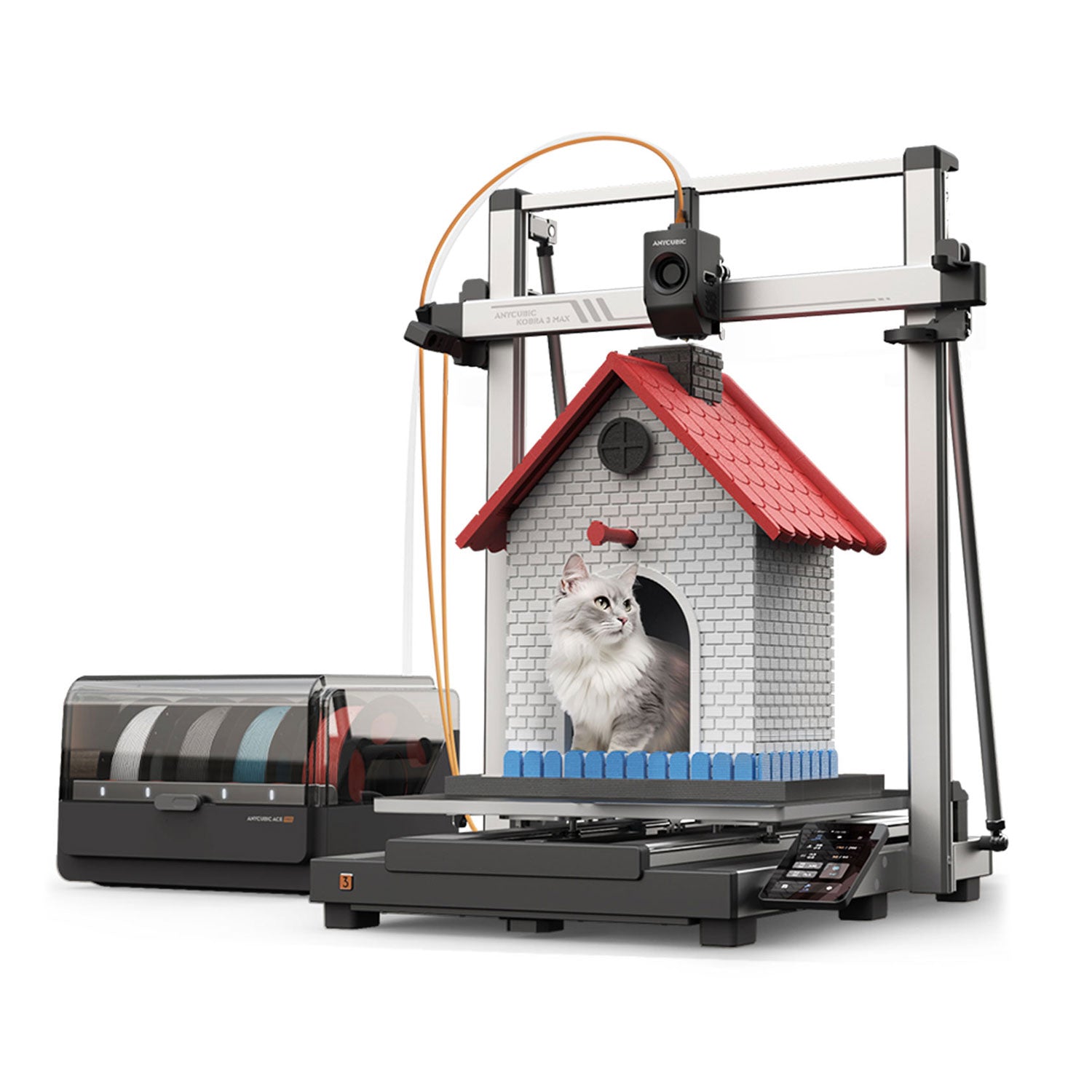 Impressora 3D Anycubic Kobra 3 Max Combo