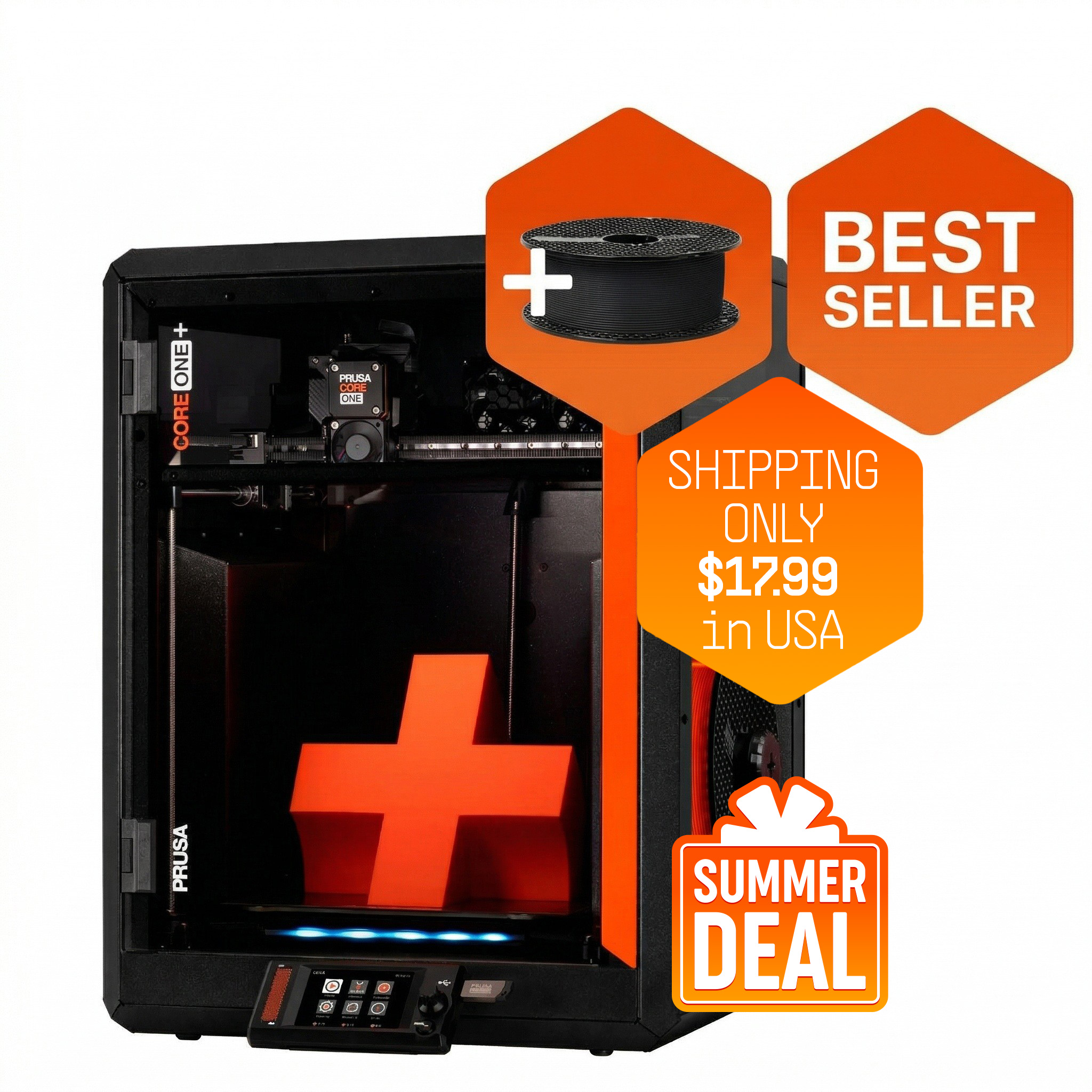 Impressora 3D Prusa CORE One