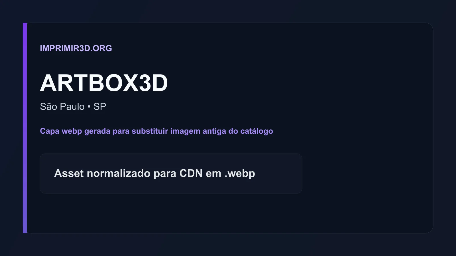 ARTBOX3D, São Paulo