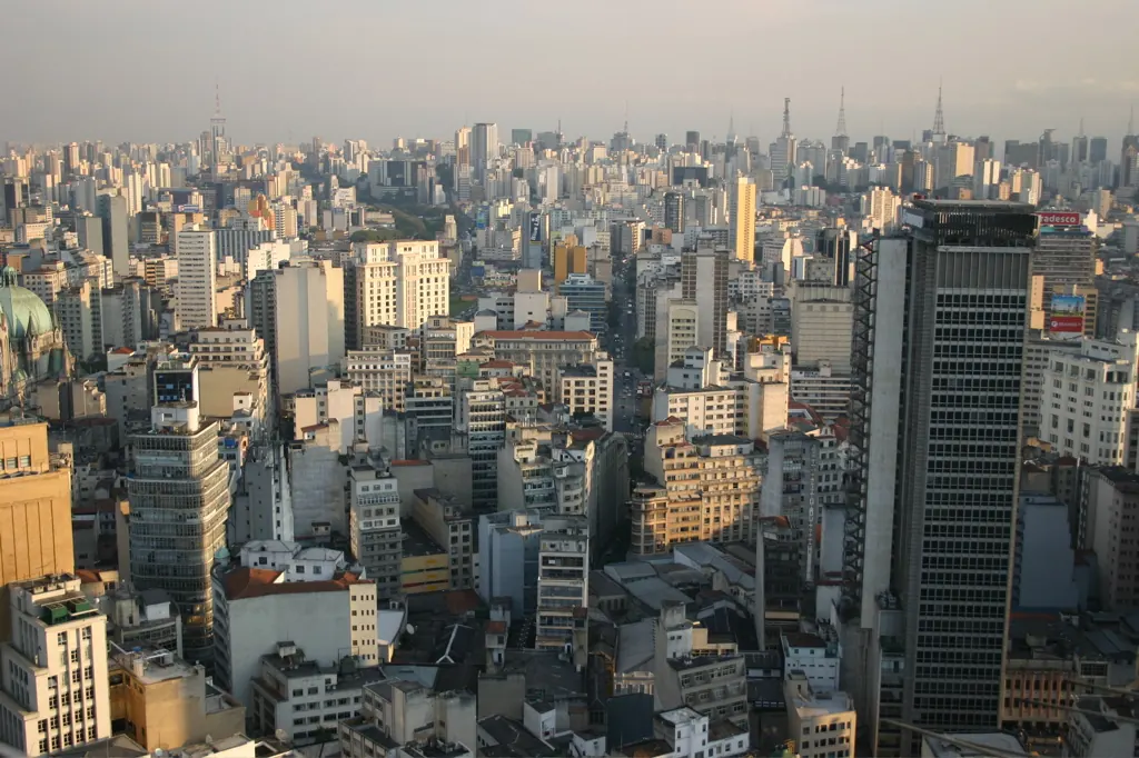 Vista urbana de São Paulo, SP